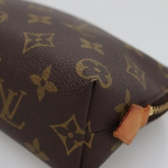 LOUIS VUITTON Monogram Pochette Cosmetic PM Pouch LV Auth - Picture 13 of 16